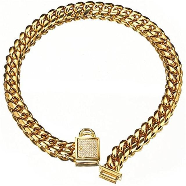 DoggyBling - Gold Dog Chain