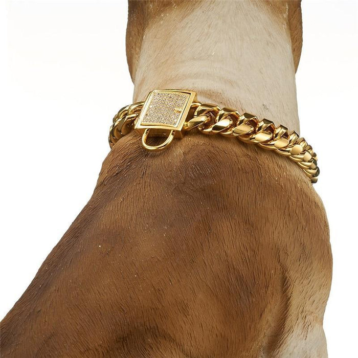 DoggyBling - Gold Dog Chain